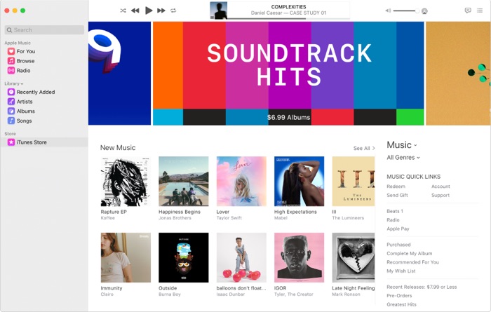 itunes store buy music