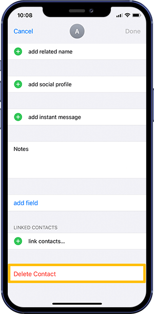 How To Permanently Delete Contacts on iPhone 12/11/Xr/X