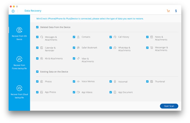 free iphone data recovery for mac and windows