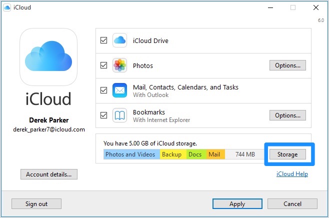 How To Access iCloud Backup on PC Windows 2