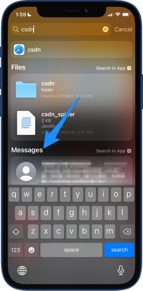 How To Find Old Text Messages On iPhone With Spotlight