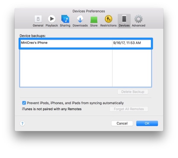 Recover Deleted Files from iPhone 4 / 4s with iTunes Backup