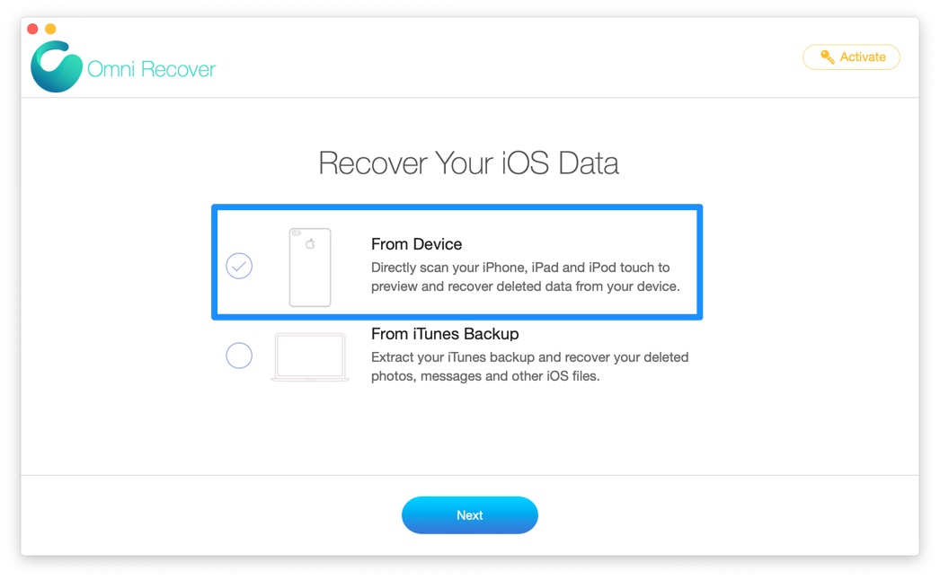 recover data from iphone without backup