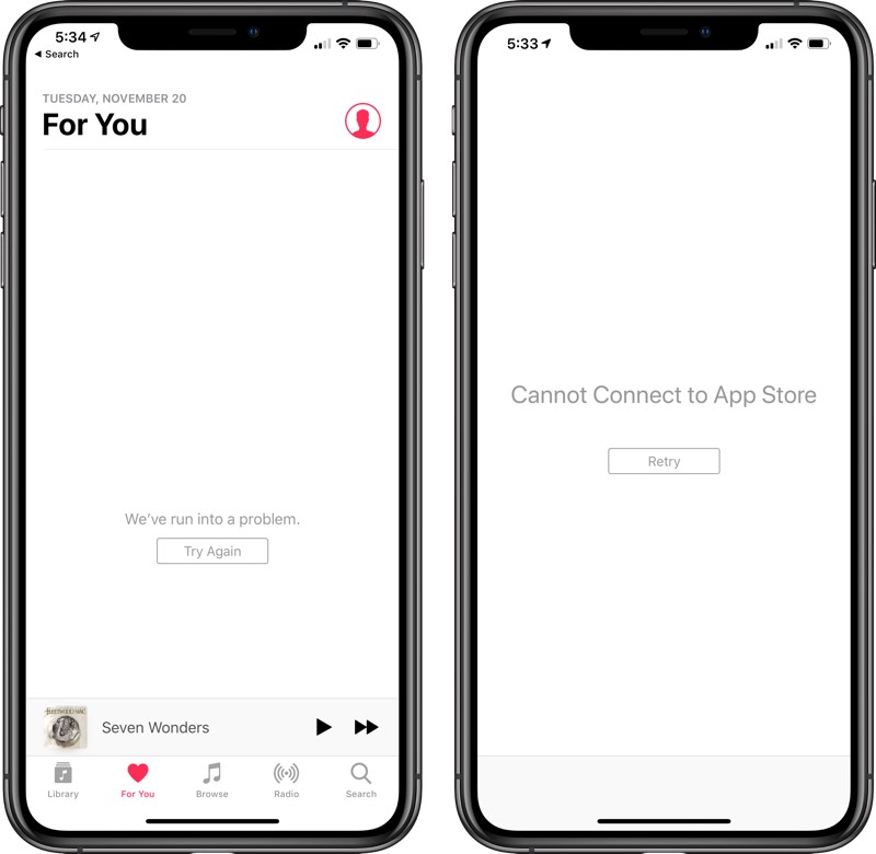 connect to app store for iphone from mac