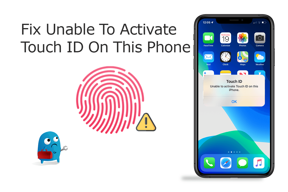 Не удалось активировать touch id на этом iphone 6s