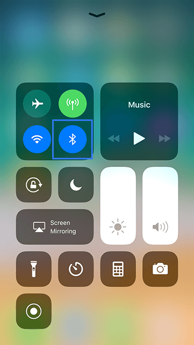 My iPhone 6 Bluetooth Not Working Fix 2 - Toggle Bluetooth