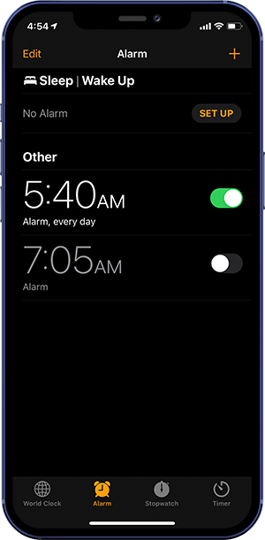 How To Set Alarm On iPhone 12