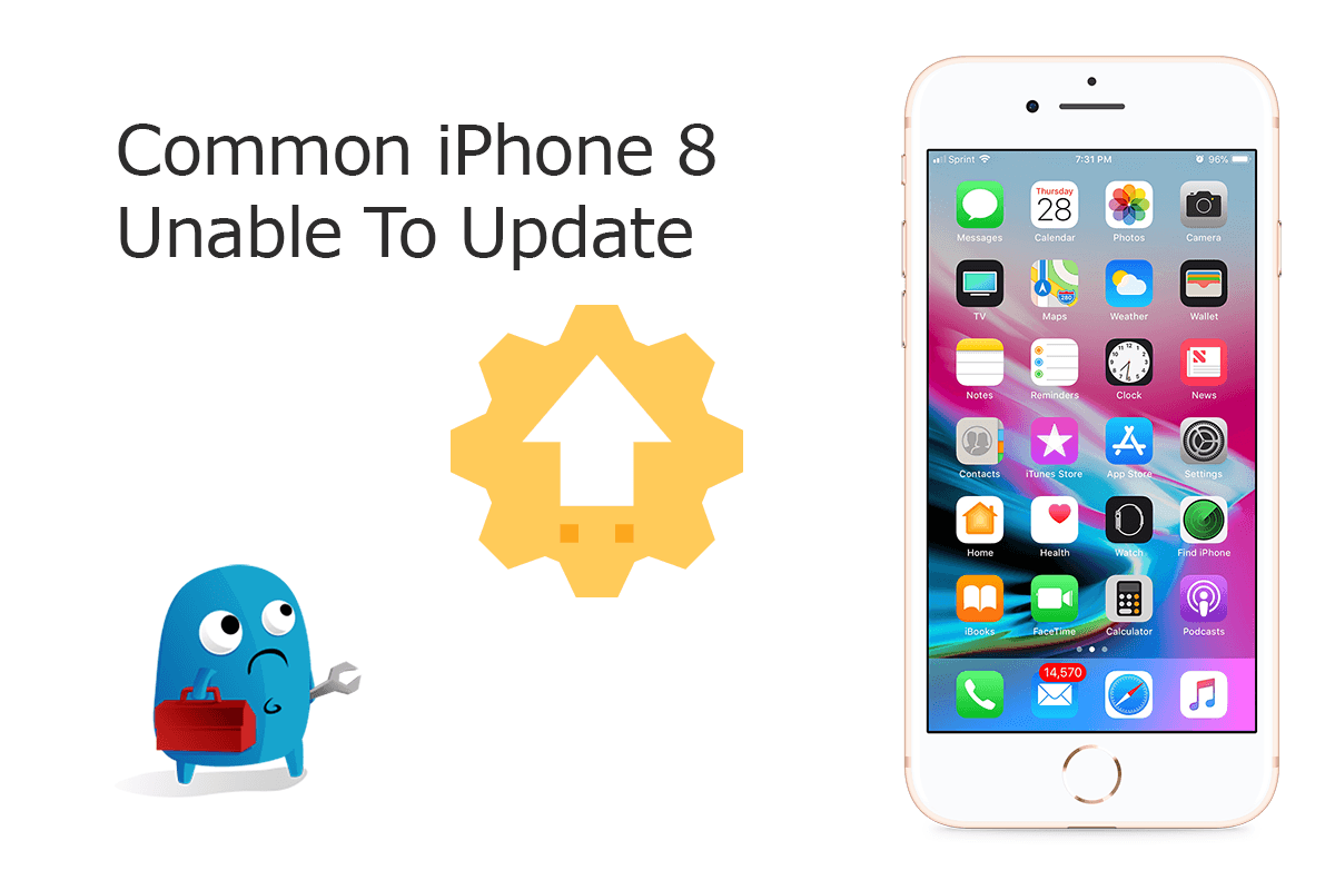Cách khắc phục iPhone 8/8 cộng với không thể cập nhật sự cố