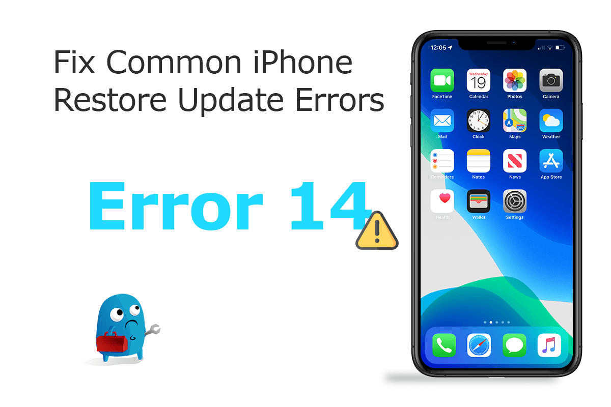 How To Fix iPhone/iTunes Restore Update Error 14