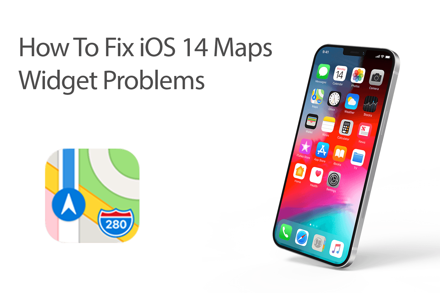 Fix iOS 14 Maps Widgets Not Working Problems On iPhone