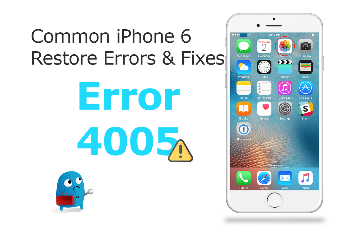 How To Fix iPhone/iTunes Restore Update Error 4005