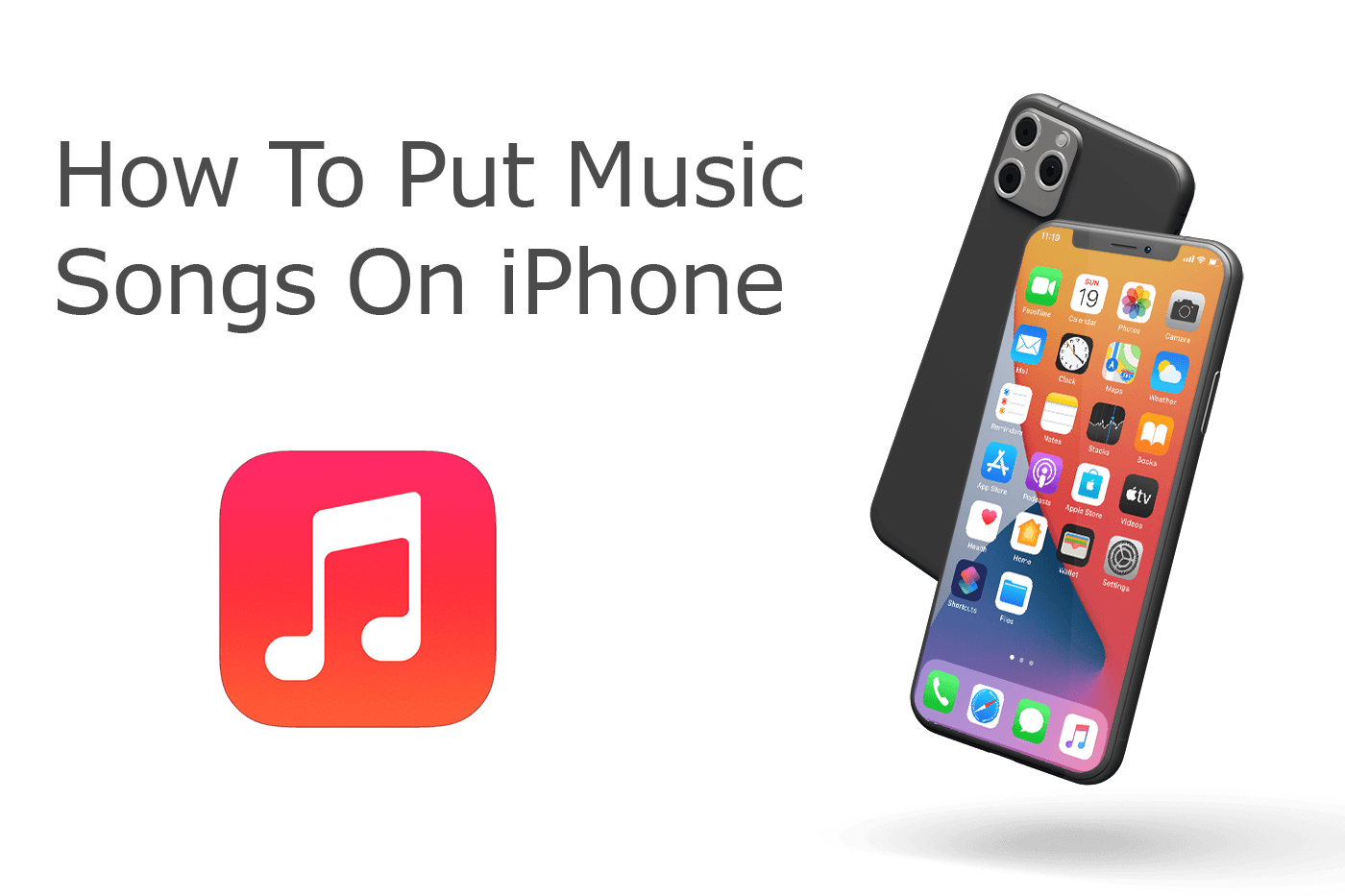 [Put Music On iPhone 12] How To Add Music Songs On New iPhone 12 | MiniCreo