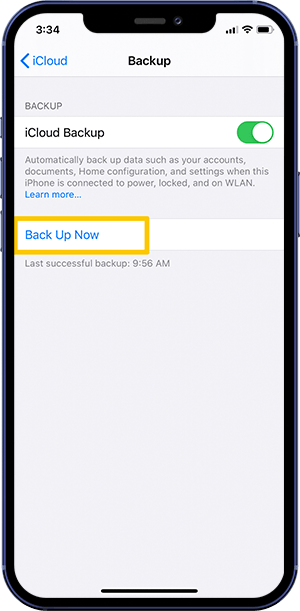 How To Transfer Messages To New iPhone 12 - iCloud Backup