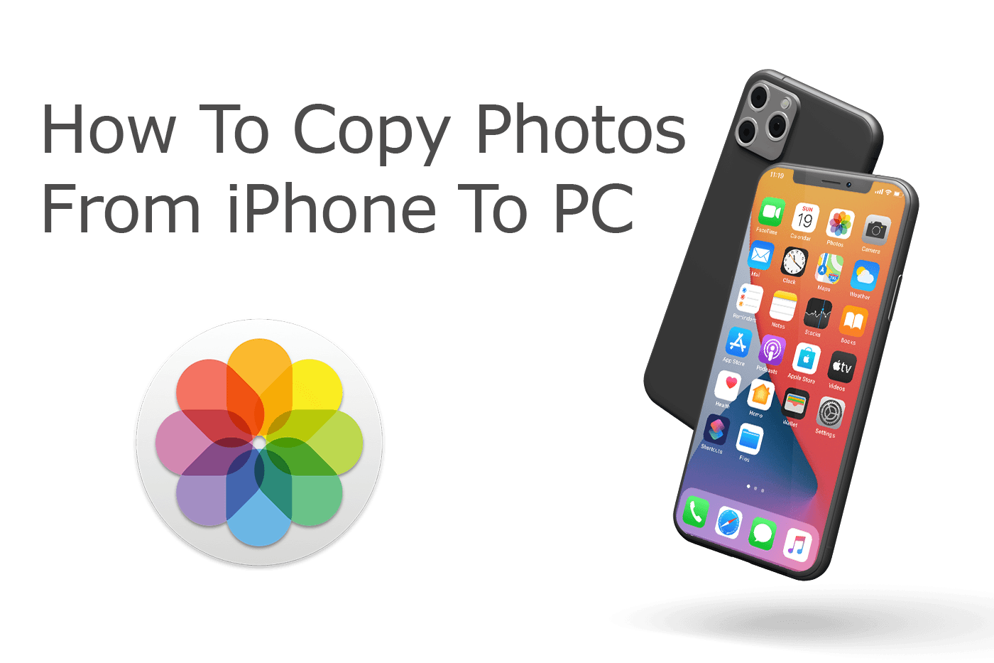 to to download photos from iphone to pc