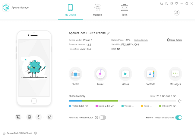 #9 Best iPhone To PC Transfer Software - ApowerManager