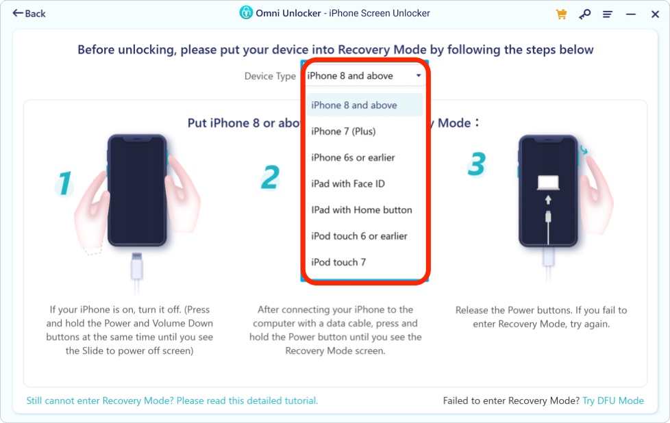 How To Bypass Security Lockout iPhone Using Omni Unlocker