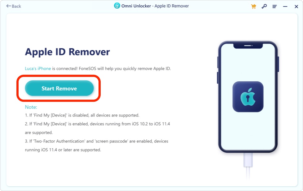 How To Unlock Apple ID Without Password Using Omni Unlocker