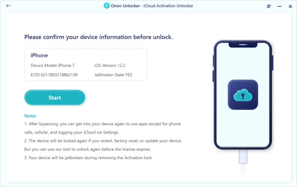 How To Remove iCloud Activation Lock without Password Step 6