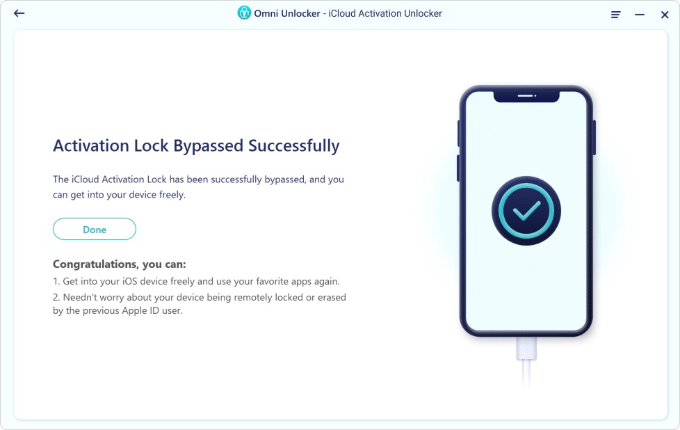 How To Remove iCloud Activation Lock without Password Step 7