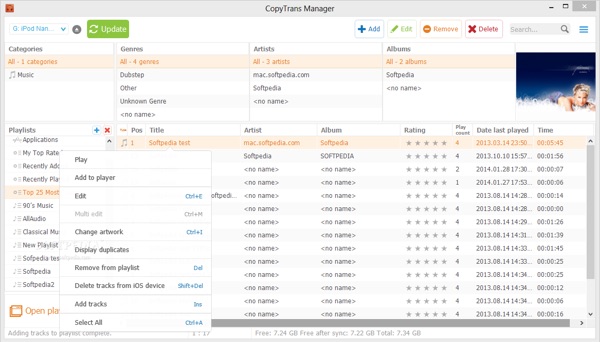 #2 Best Free iTunes Alternative Software - CopyTrans Manager