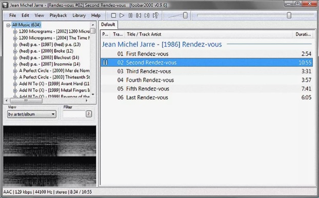 #7 Best Free iTunes Alternative for Windows/Mac - Foobar2000