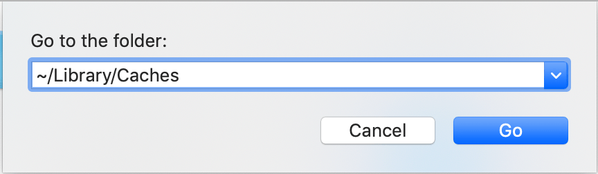 mac library cache cleaner system