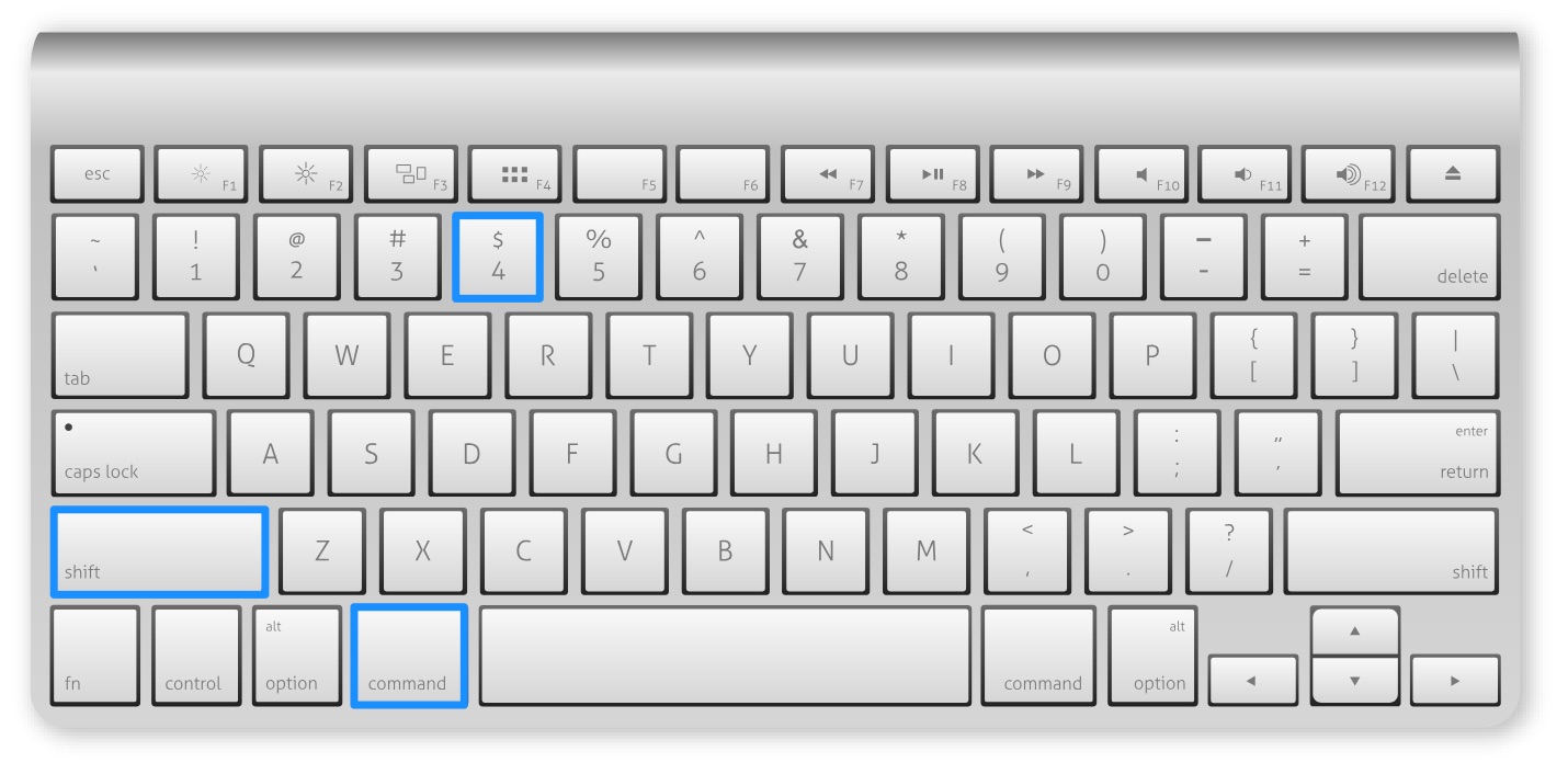 select area for screenshot mac