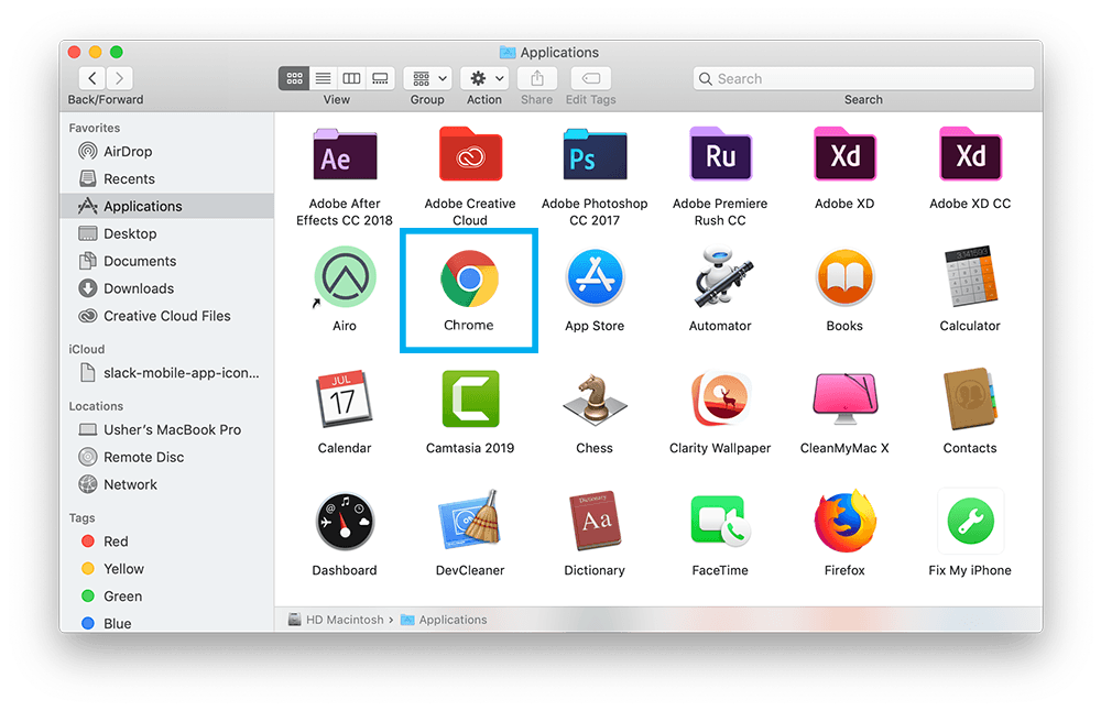 tiny menu for google chrome on mac