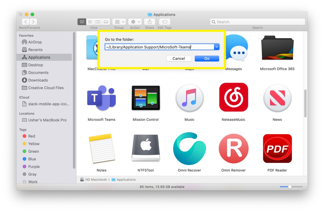 how to remove applications from mac desktop