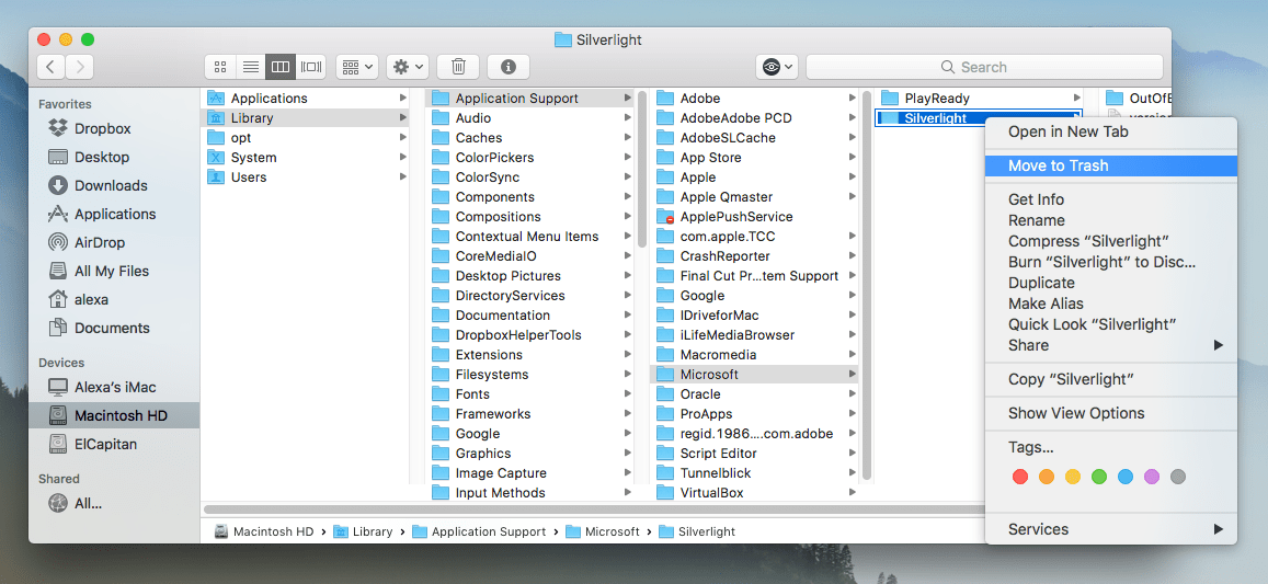 adobe where is the slcache folder for mac