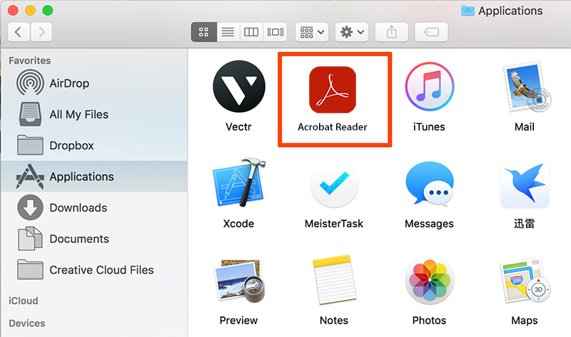 free adobe acrobat reader for mac el capitan