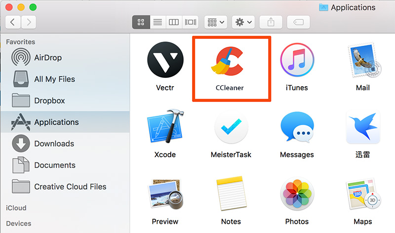 how to uninstall ccleaner mac os x el capitan