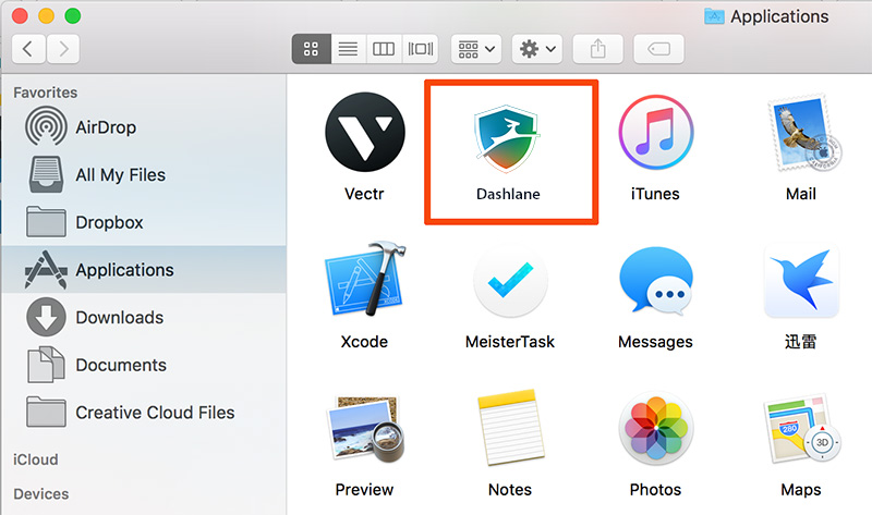 free service like dashlane for mac