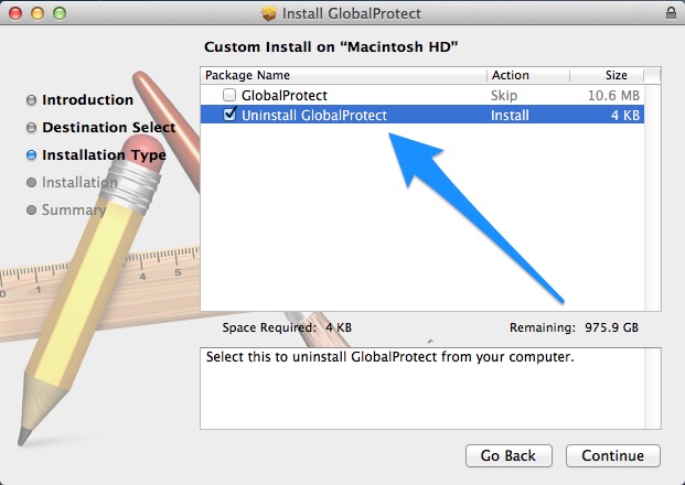 uninstall globalprotect on mac