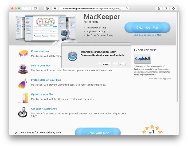 Mackeeper как удалить полностью mac os