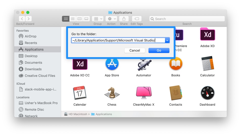 visual studio for mac license remove