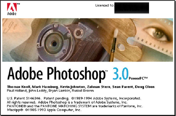 Adobe Photoshop Version 3.0