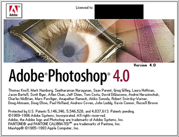 Adobe Photoshop Version 4.0