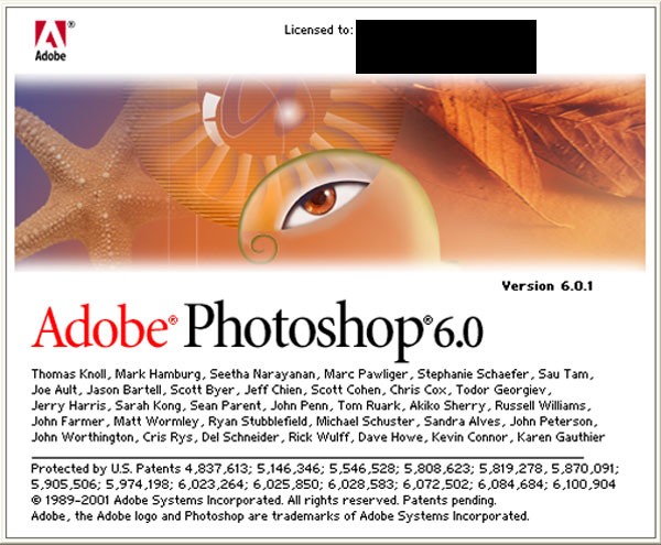 Adobe Photoshop Version 6.0