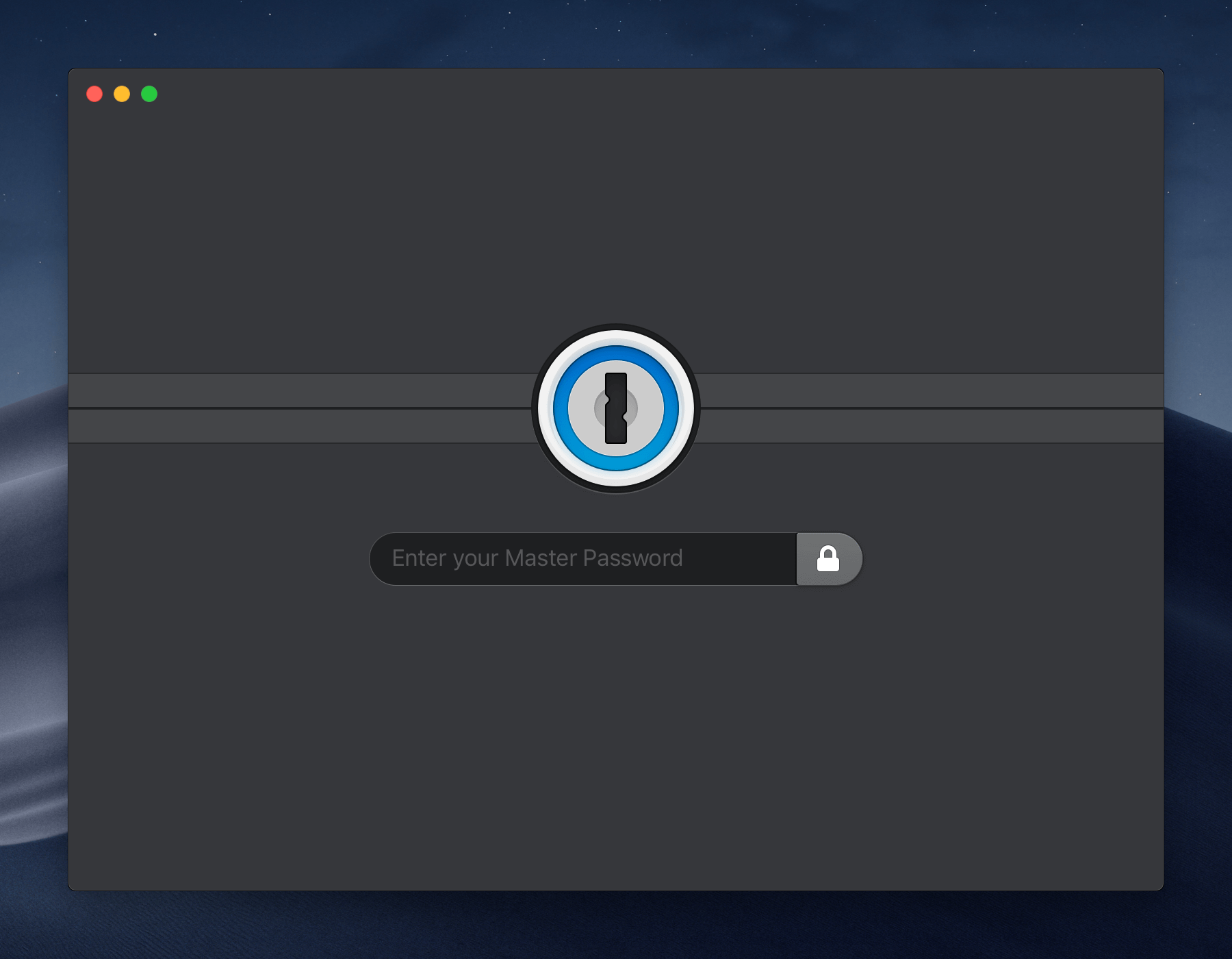 Best macOS Mojave Apps with Dark Mode - 1Password 7